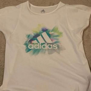 A short sleeve Adidas shirt